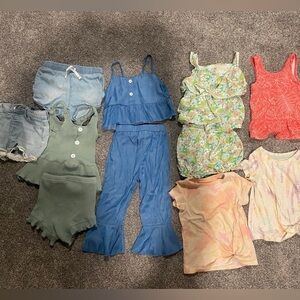 Baby / Toddler Girl Spring / Summer Clothing Bundle 18 months